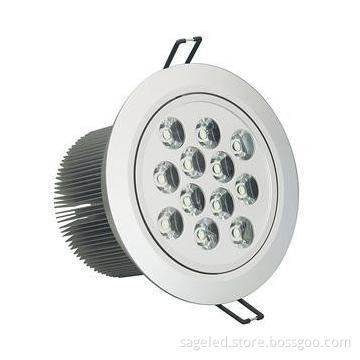 12W  LED ceiling lights bright silver